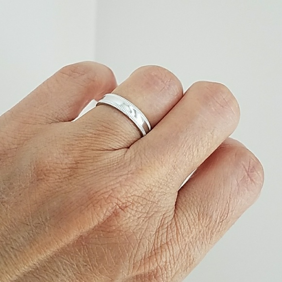 3mm 14k Gold plated Wedding Band - Picture 7 of 7