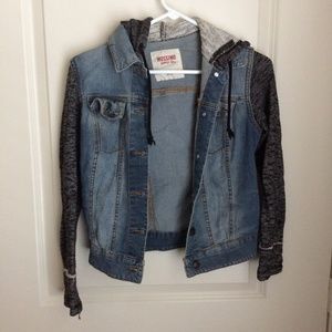 Mossimo jean jacket fall sweater