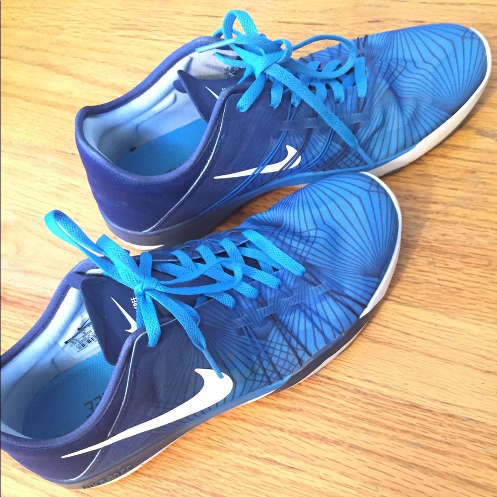 Nike blue tones shoes