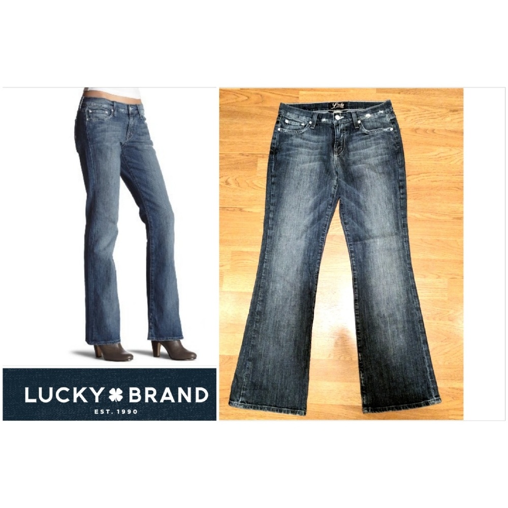 Bartlett Sweet n Low Lucky Brand distressed jeans