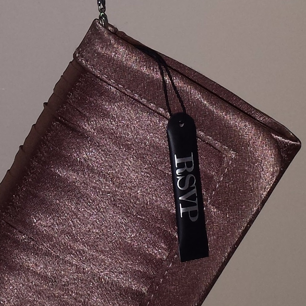 Pink Formal Clutch Shoulder Bag