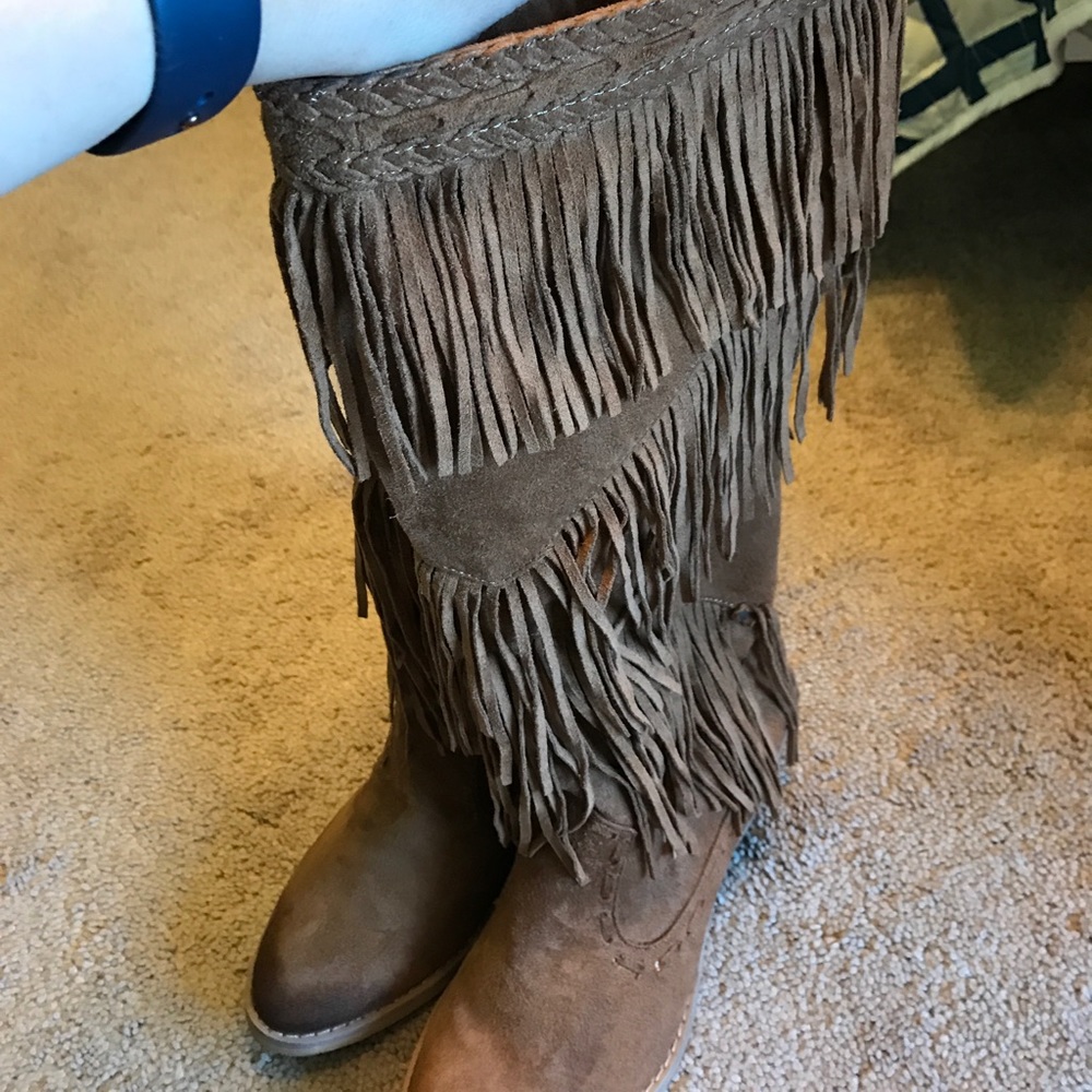 Not Rated Fringe Boots