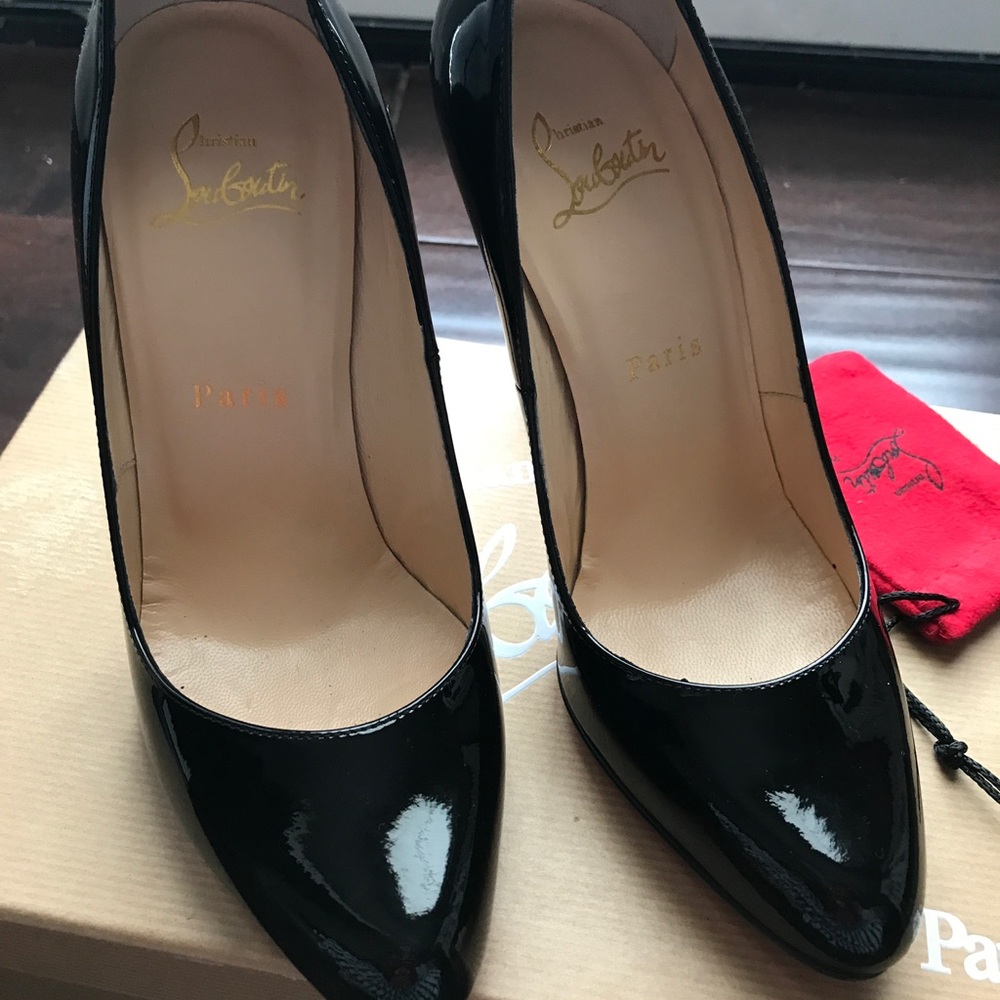 Authentic Black Christian Louboutin heels