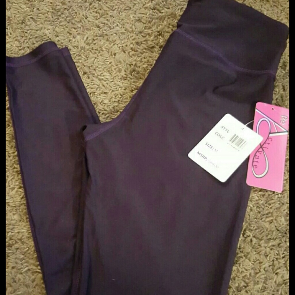Re-Activate Womens leggings New W/Tags