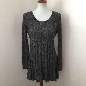 Max Studio Knitted Sweater Blouse Women’s Sz L