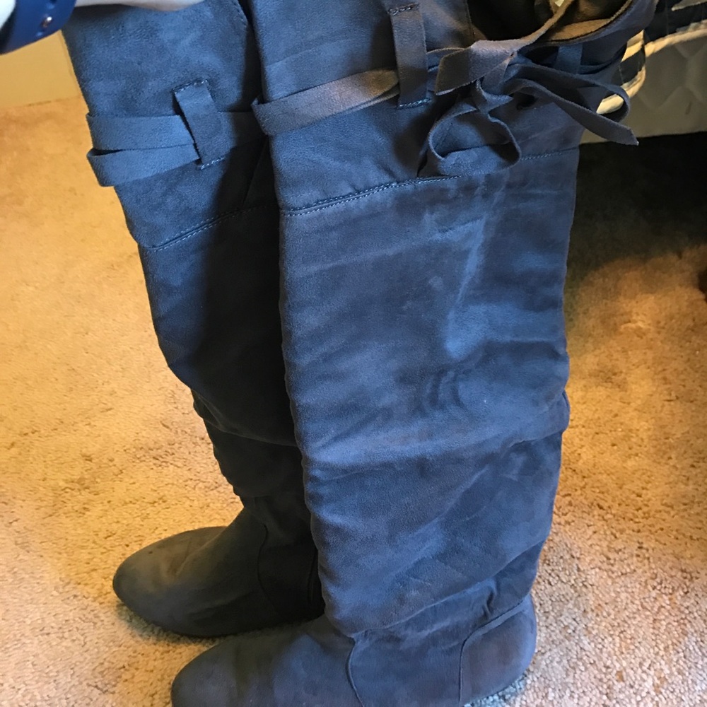 Over the knee boot! Super cute!