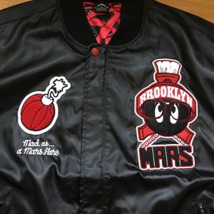 air jordan marvin the martian bomber jacket