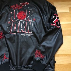 air jordan marvin the martian bomber jacket