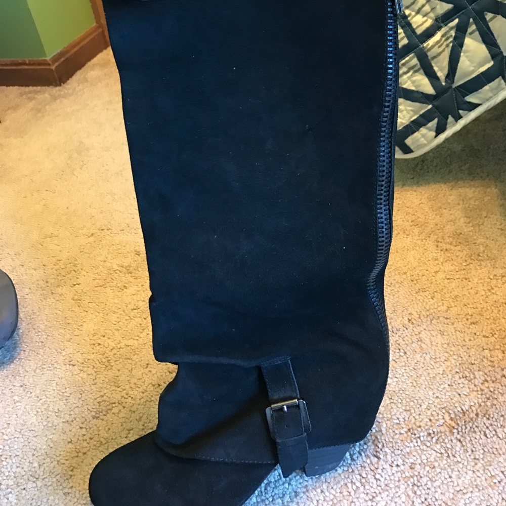 Naughty Monkey Black heeled boots