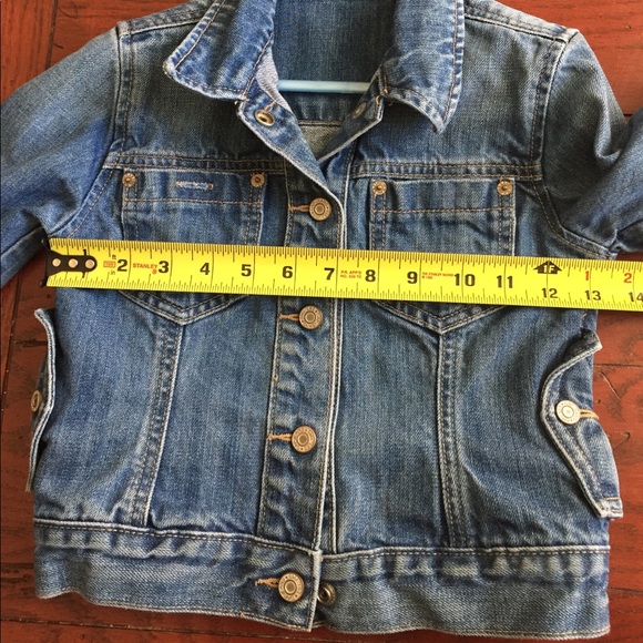 Very good condition gap kids XS blue Jean jacket - Picture 7 of 8