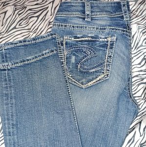 Silver Suki mid capri jeans size 30