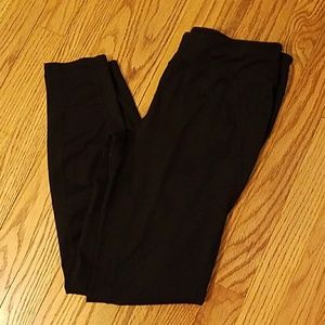 Tangerine yoga pants