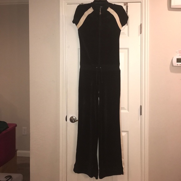 jlo velour jumpsuit