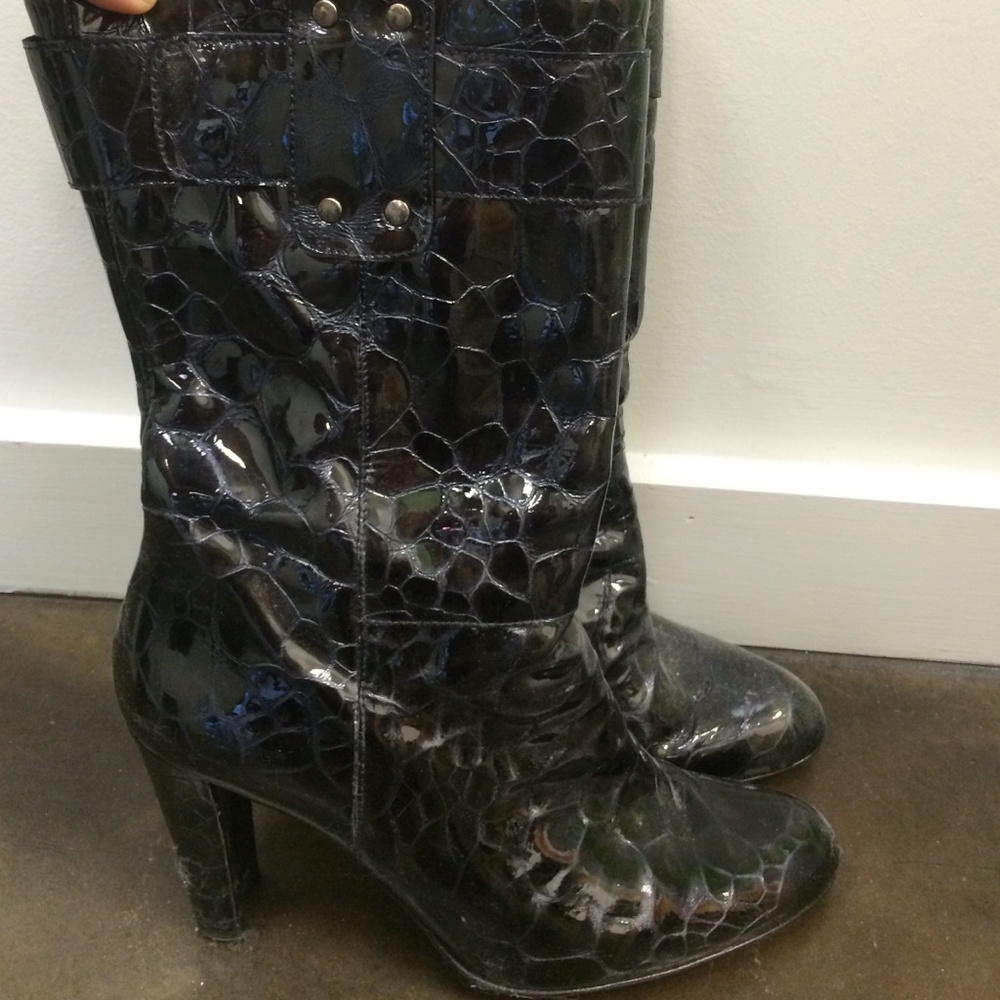 Stuart Weitzman Leather Heeled Boots