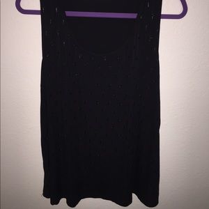 Sleeveless top with crosses