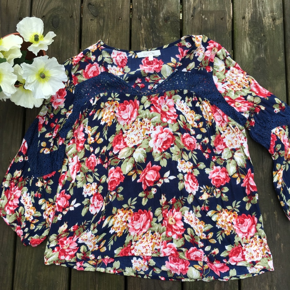 flowery top