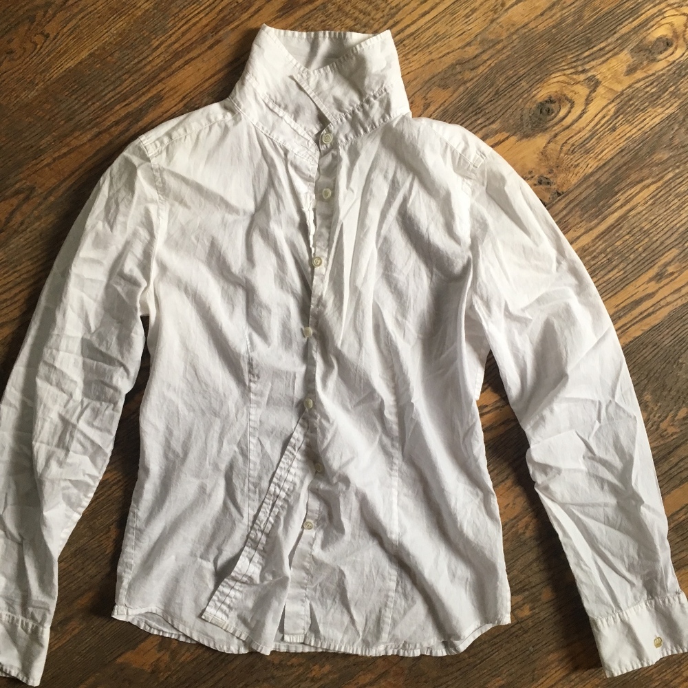 J Crew Button Up Blouse