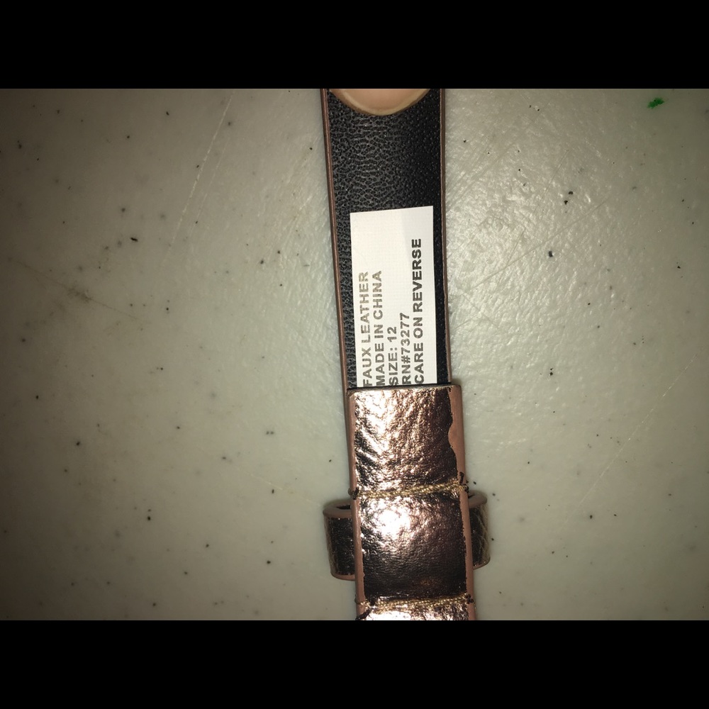 Little girl size 12 belts 2 belts total