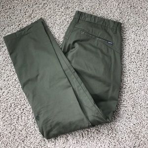 Men's Volcom olive green pants size 32x30