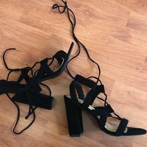 Public Desire Vivien lace up heels