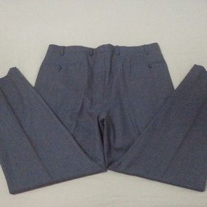 Mens Polo Ralph Lauren Wool Dress Pants 38x32 Gray