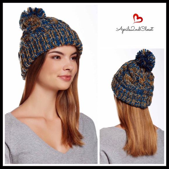 ❤️GIFT PERFECT❤️LUXE COZY POM POM KNIT BEANIE - Picture 2 of 6