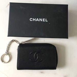 Authentic Chanel keychain / coin purse