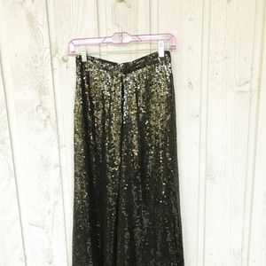 Vintage Sequence Maxi Skirt