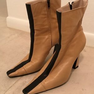 Vintage authentic Chanel booties