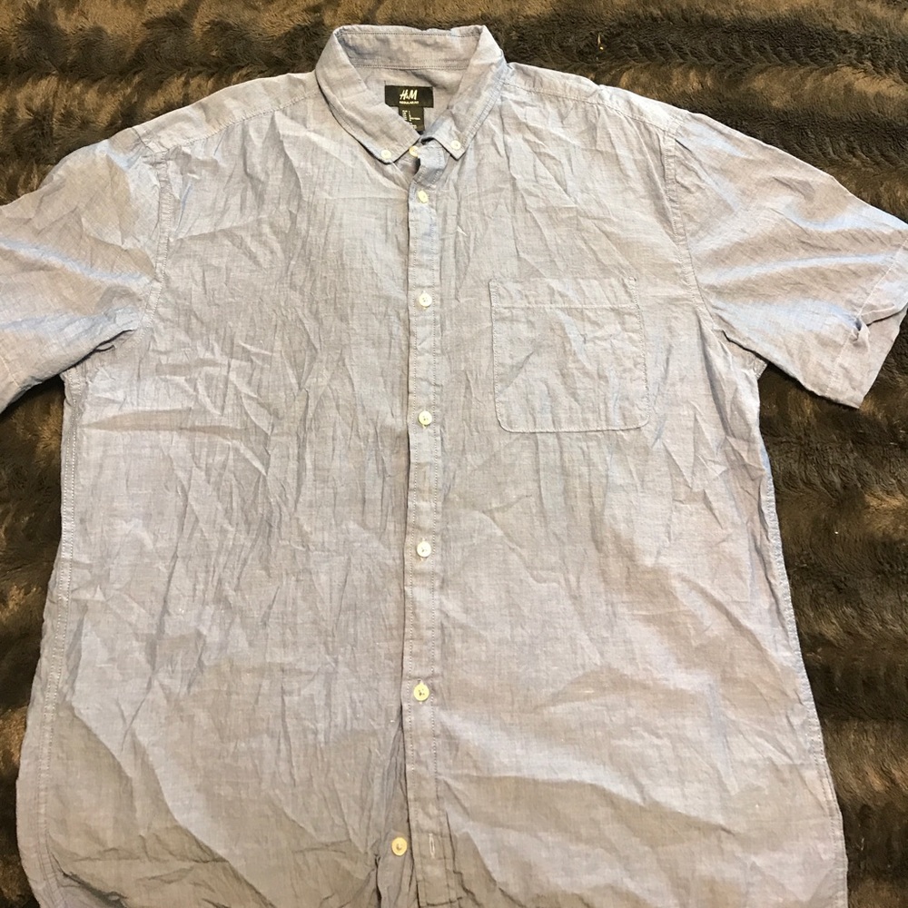 Men’s button down T-shirt