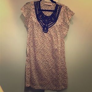 Zara Patterned Shift Dress