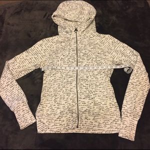 Lululemon scuba script hoodie rare find!!