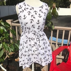 Anchor ⚓️ beach cover up dress size M