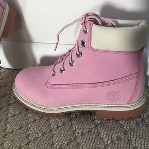 NWT Timberland Pink Construction Boots!