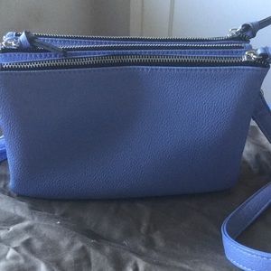 Periwinkle cross-body purse