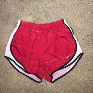 Red Nike Dry Fit Nike Running Shorts