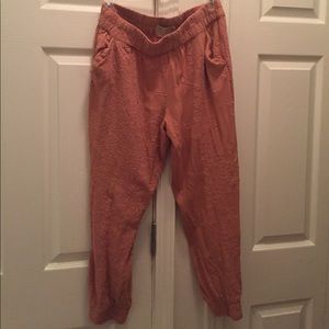 Beautiful anthropologie joggers.