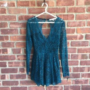 Lovers & Friends ‘Eve’ Lace Romper
