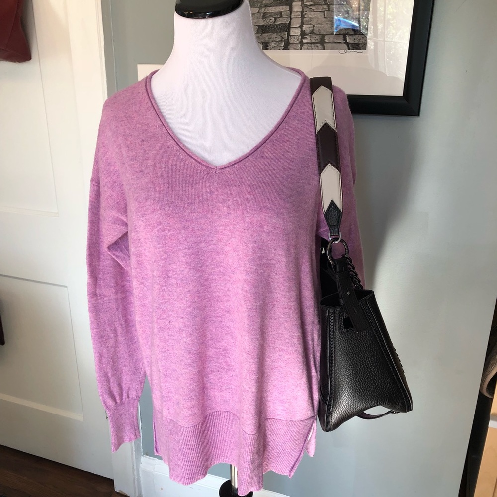 J Crew Lilac Sweater. EUC!