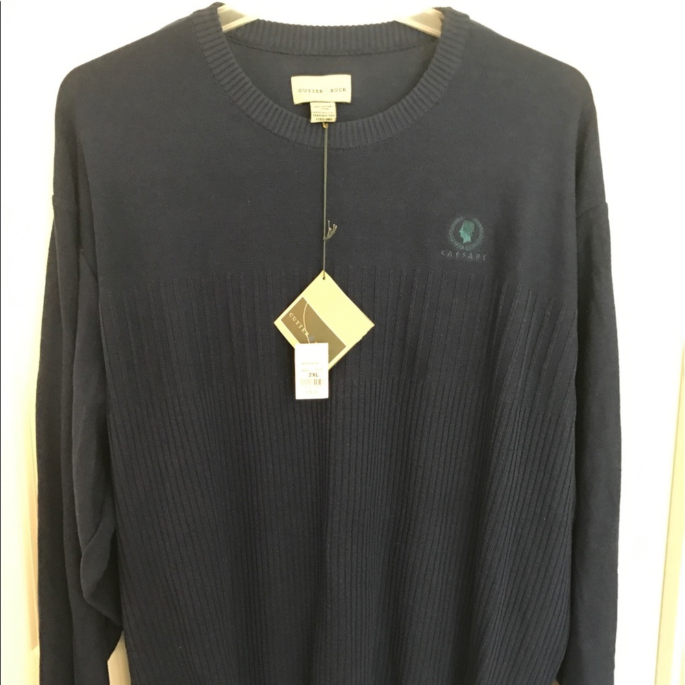 NWTCaesars Casino cotton sweater