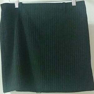 Pinstripe skirt