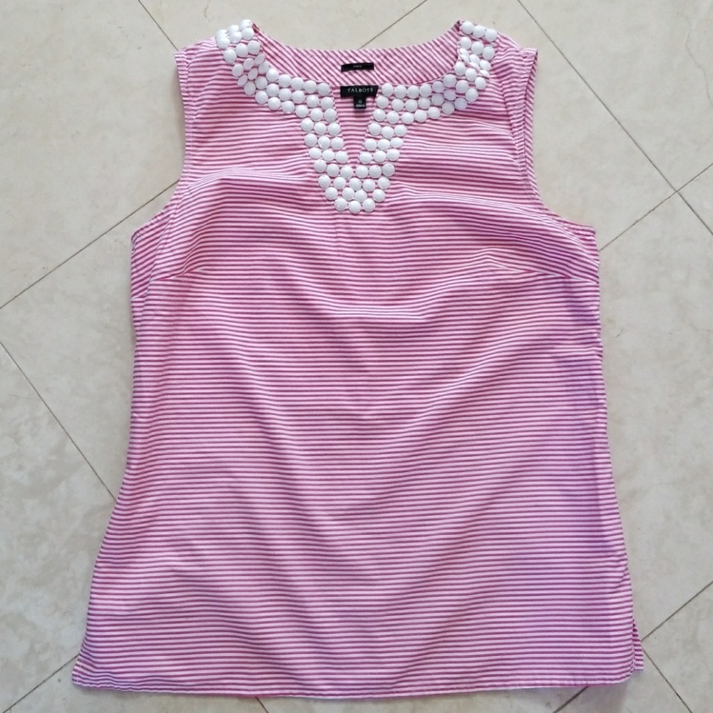 Talbots women's striped top 10