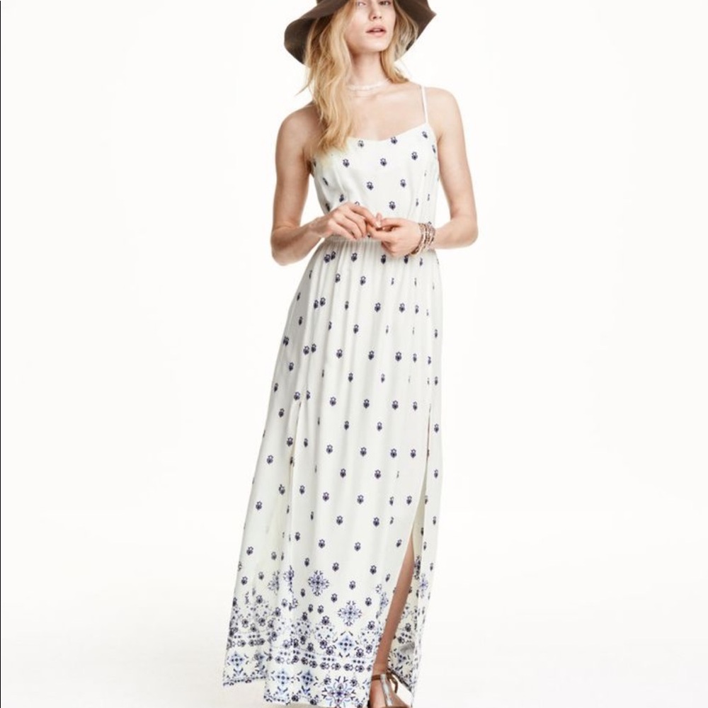 NWOT H&M column dress 8