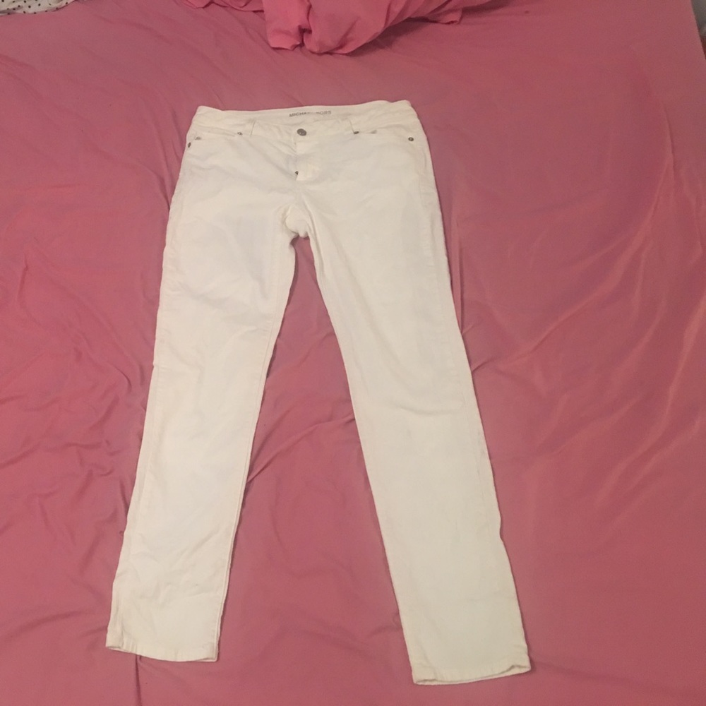 Michael Kors White Skinny Jeans