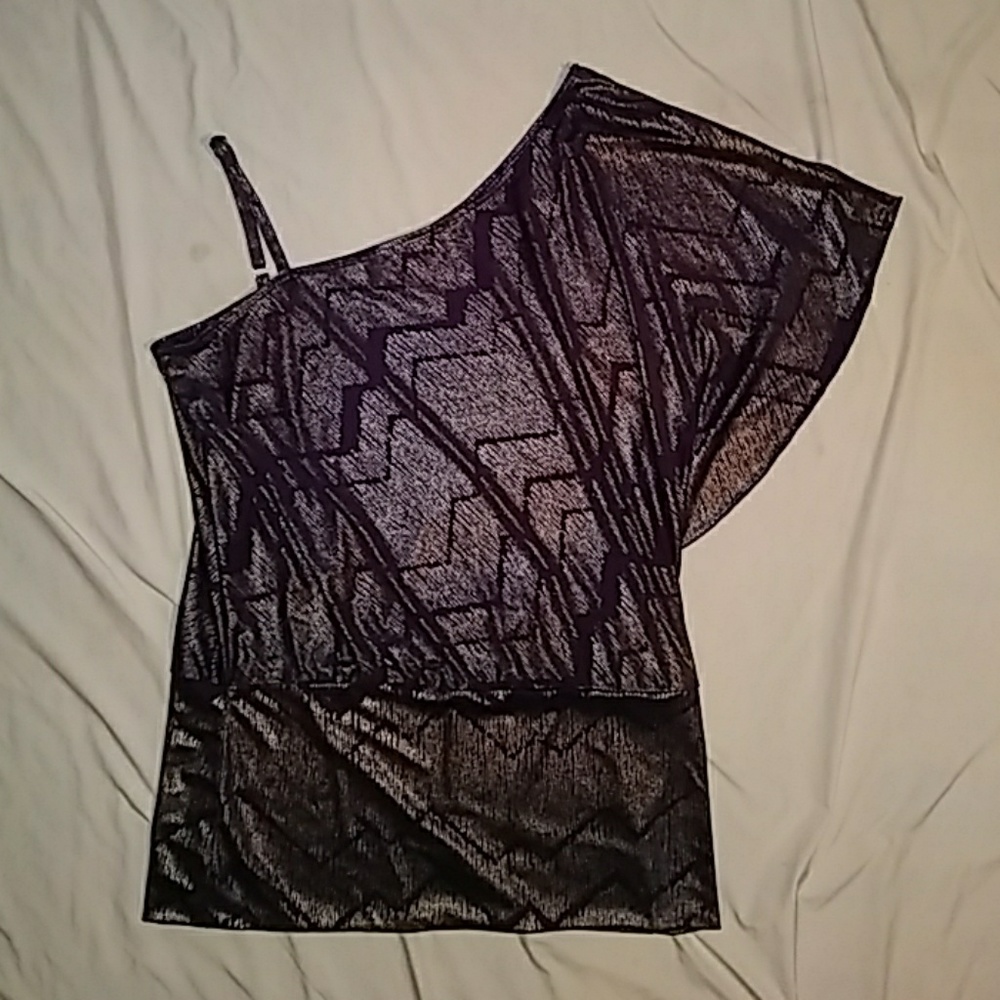 Dressy silky shirt