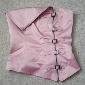 Bebe strapless top