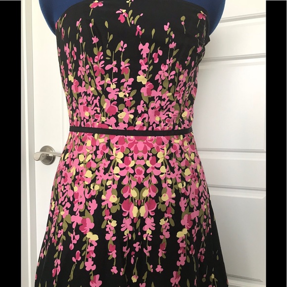 Loft Strapless Dress Sz 2 - Picture 2 of 3