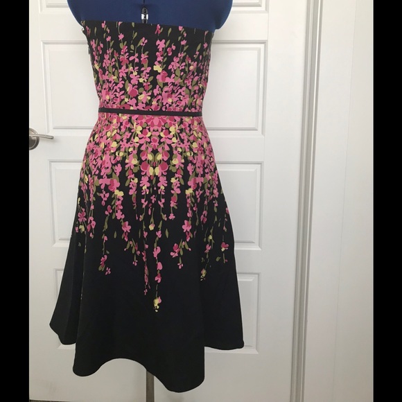 Loft Strapless Dress Sz 2 - Picture 3 of 3