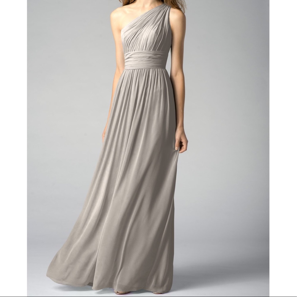 Watters Tamara Bridesmaid Gown in Sandstone