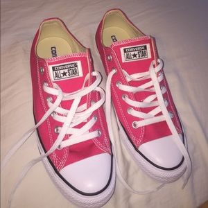 Brand new Pink converse shoes
